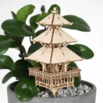 Puidust 3D pusle - Tiny Treehouses rahutempel