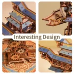 Puidust 3D pusle - Wind Voyager muusikaga