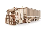 Puidust 3D pusle - konteiner-poolhaagis veoautole Road king