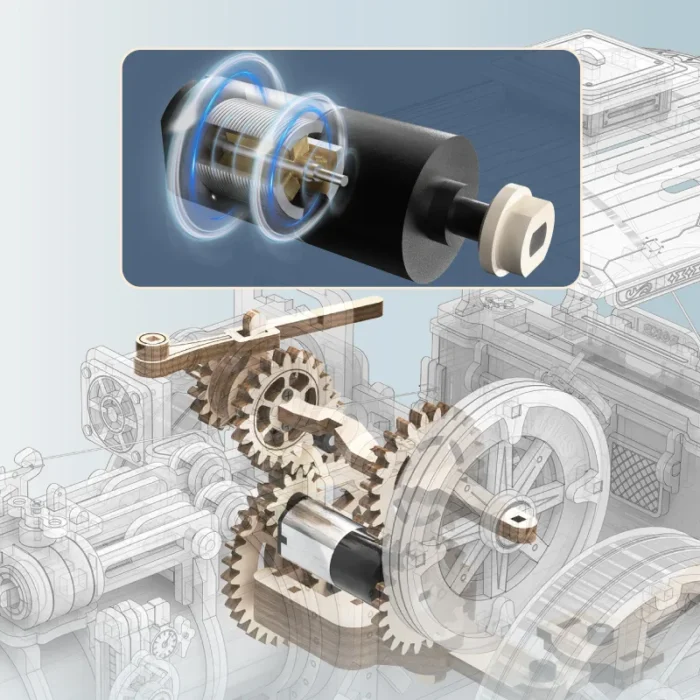 ROKR “The Age of Steam” – 3D Wooden Steam Engine Model - Image 5