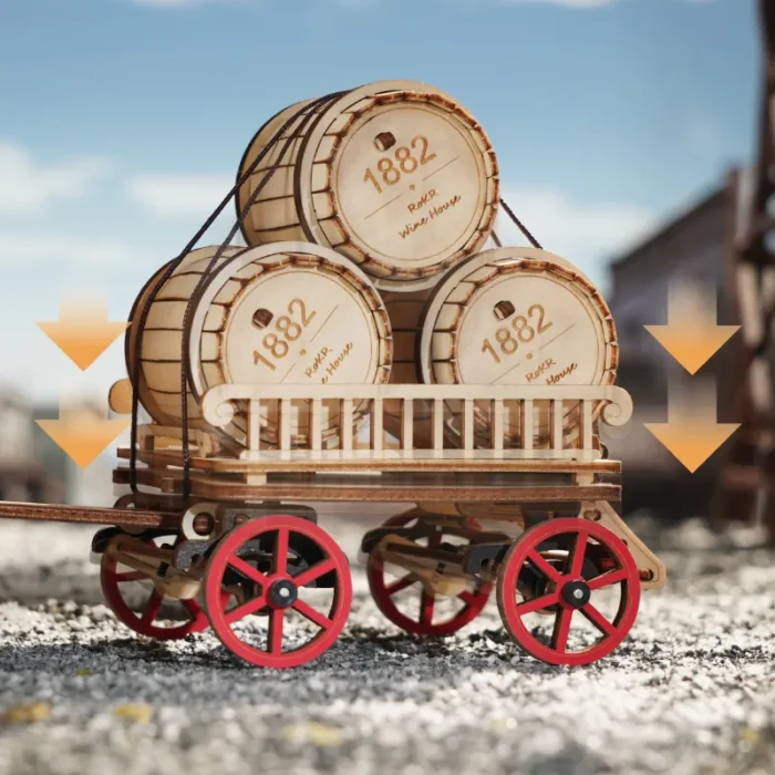 ROKR “The Age of Steam” – 3D Wooden Steam Engine Model - Image 7