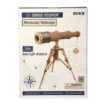ROKR Retro Piraaditeleskoop – 3D puidust pikendatav mudel statiiviga - Image 2