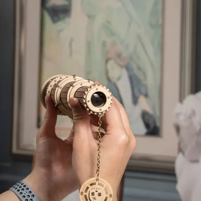 ROKR Retro Pirate Telescope – 3D Wooden Extendable Model with Tripod - Image 4